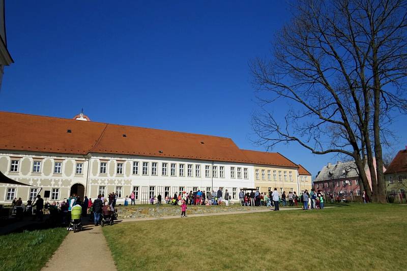 Piaristické zahrady v Příboře otevřely po zimě své brány.