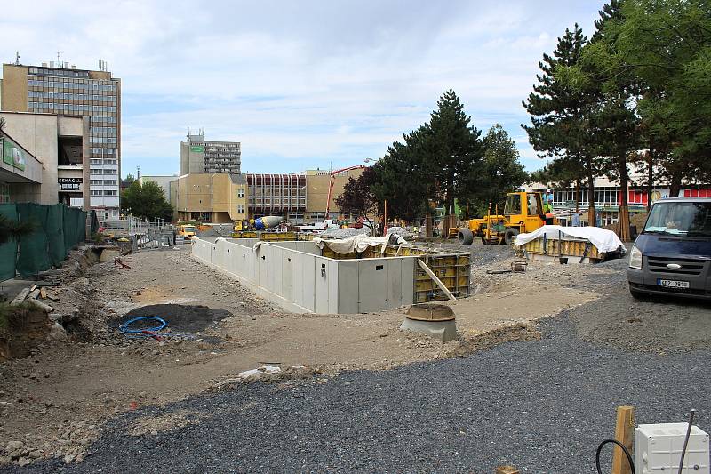 Rekonstrukce centra Kopřivnice.