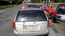 Nedání přednosti v jízdě bylo také příčinou bouračky dvou osobních automobilů v Kopřivnici.