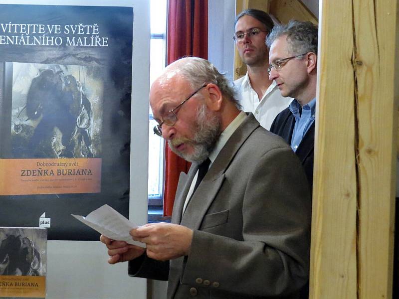 Muzeu Zdeňka Buriana pokřtili Novou knihu, plnou Burianových ilustrací.