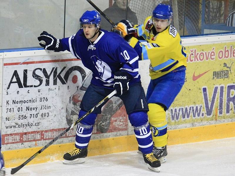 Snímky z utkání HC Nový Jičín - HC Zubr Přerov 0:3 (0:0, 0:3, 0:0)