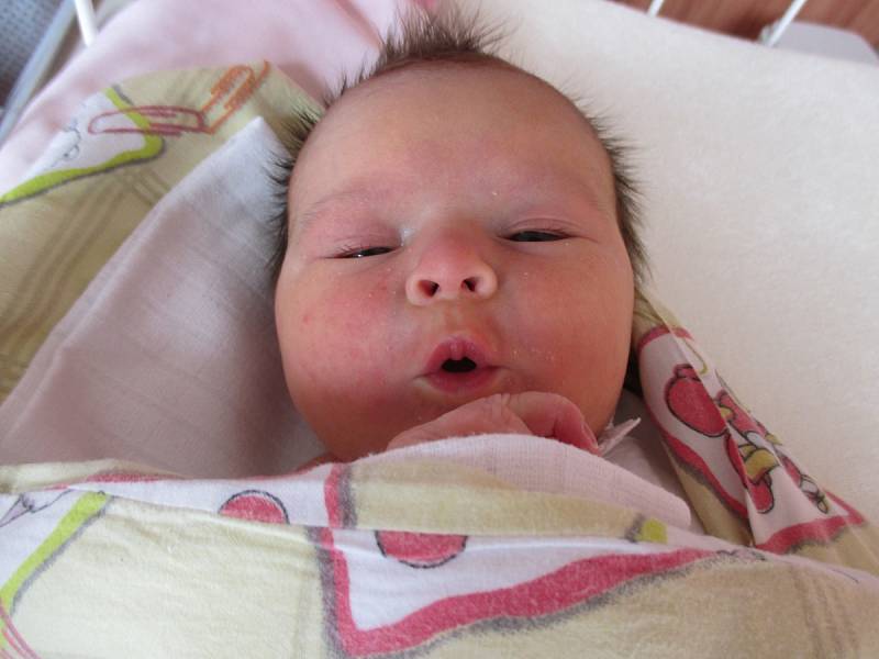 LILIEN MICHELOVÁ, Nový Jičín, nar. 6. 8. 2016, 50 cm, 3,07 kg. Nemocnice Valašské Meziříčí.