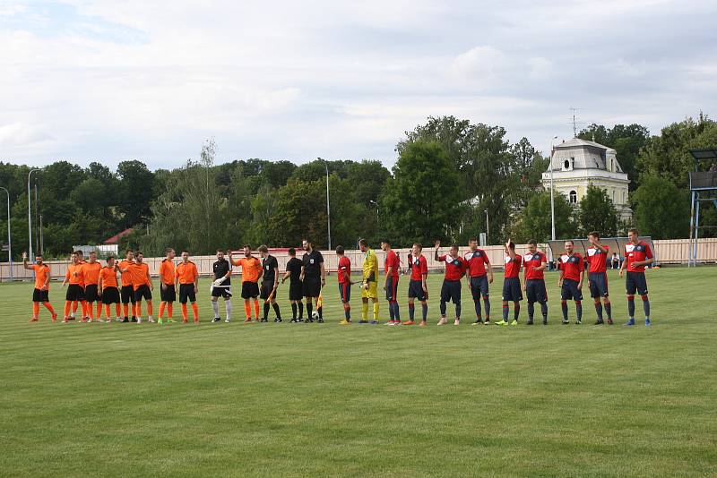 Fotbalisté Fulneku doma nestačili na Hlubinu.