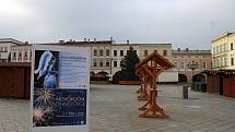 Masarykovo náměstí v Novém Jičíně 24. listopadu 2022.