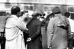 V pondělí 26. února 1990 bylo na vlakovém nádraží ve Frenštátě pod Radhoštěm už od rána nebývale rušno. Pobyt sovětských vojáků. Odjížděli domů.