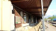 Rekonstrukce frenštátského vlakového nádraží bude pokračovat ve vnitřních prostorách.