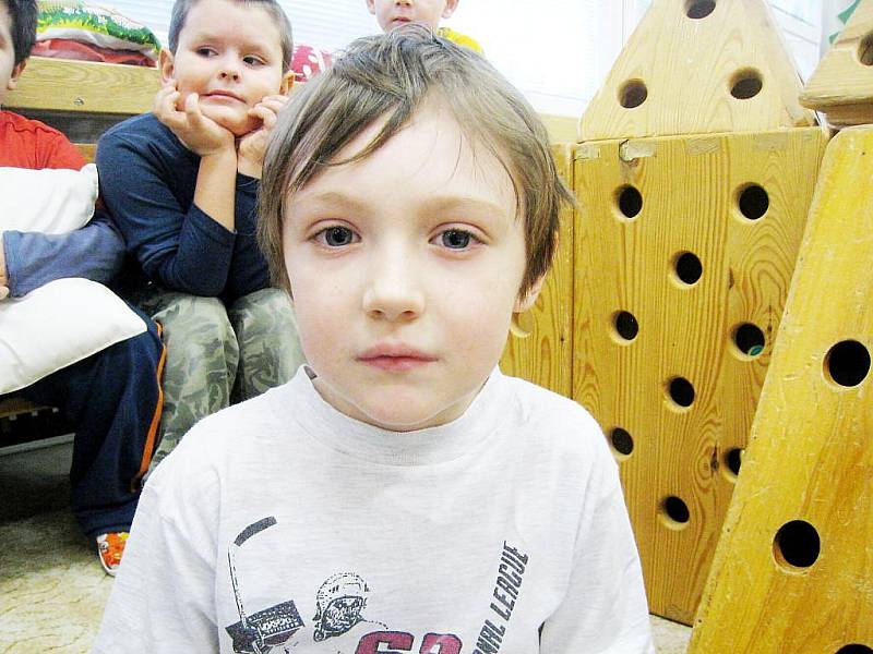 Aleš Ševčík, 6 let, Odry: Těším se hodně. Nejvíce na bazén. Ale už tam nejezdíme.