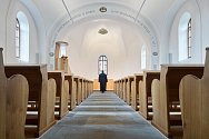 Mezinárodní porotu XXVI. ročníku Grand Prix architektů Národní ceny za architekturu 2019 letos zaujala rekonstrukce evangelického kostela v Hodslavicích na Novojičínsku, která získala cenu v kategorii interiér.