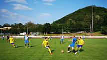Zápas 4. kola fotbalové I.B třídy, skupiny D FC Kopřivnice - FK Tísek 5:0, hráno 21. srpna 2021.
