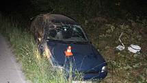 Nepoučitelný je nespíš čtyřiadvacetiletý řidič, který ve čtvrtek 29. srpna krátce po 21. hodině havaroval v Bílovci-Lubojatech.