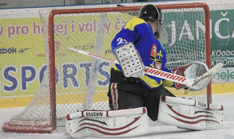 Krajská hokejová liga, 20. kolo HK NOVÝ JIČÍN B – HC STUDÉNKA 5:2 (2:0, 3:0, 0:2)