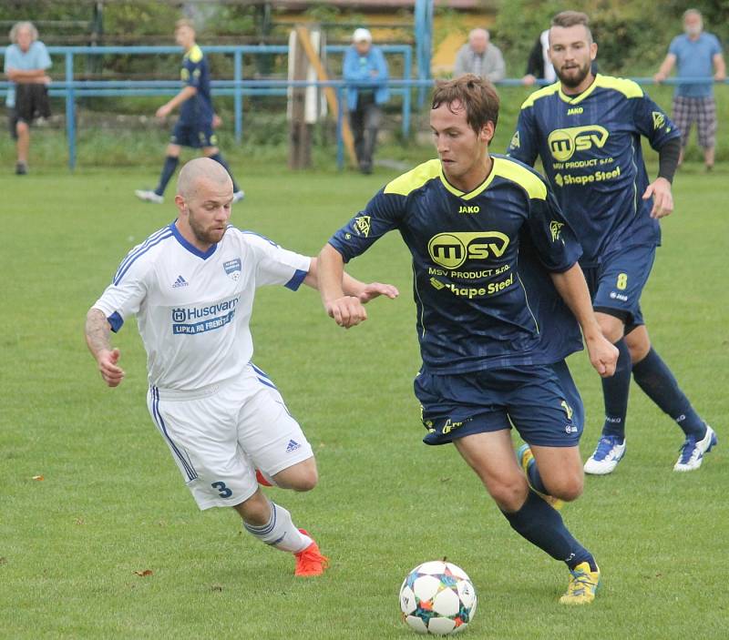 Krajský přebor, 7. kolo: SK BESKYD FRENŠTÁT POD RADHOŠTĚM - FC BÍLOVEC 1:0 (0:0)