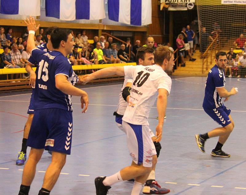 2. zápas: KH Kopřivnice – HBC Ronal Jičín 28:29 (14:10).