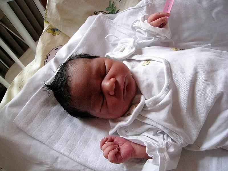 Anastázie Bartková, Fulnek, nar. 26. 7. 2011, 48 cm, 2,60 kg, nemocnice Nový Jičín.