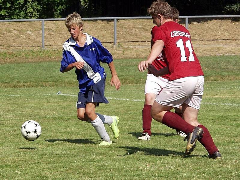 Ve Studénce se v sobotu 8. srpna uskutečnil 42. ročník v žákovské kopané a 17. ročník Memoriálu Oldřicha Haluzky.