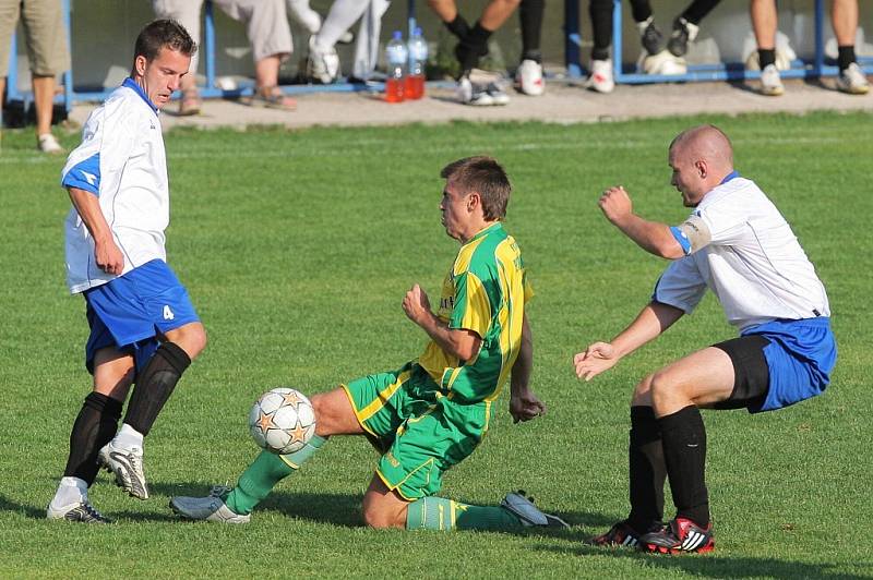 Po utkání byli šťastnější hráči Nového Jičína, kteří vyhráli 1:0.