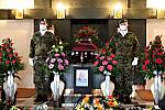 S válečným veteránem Ludvíkem Šablaturou se příbuzní a veřejnost rozloučili v pátek 25. února 2022 na frenštátském městském hřbitově.