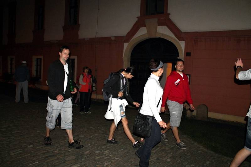 Jednou z nejnavštěvovanějších akcí na zámku v Kuníně je Hradozámecká noc na sklonku léta.