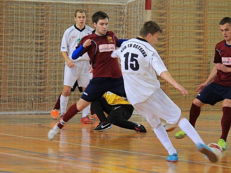 Snímky z utkání Top Dogs Nový Jičín - FC VSK VŠB TU Ostrava 3:6 (2:2).