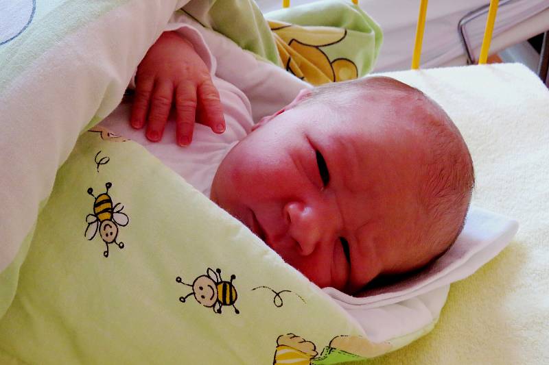 Filip Doležal, Rybí, nar. 8. 5. 2018, 50 cm, 3,57 kg. Nemocnice Nový Jičín.