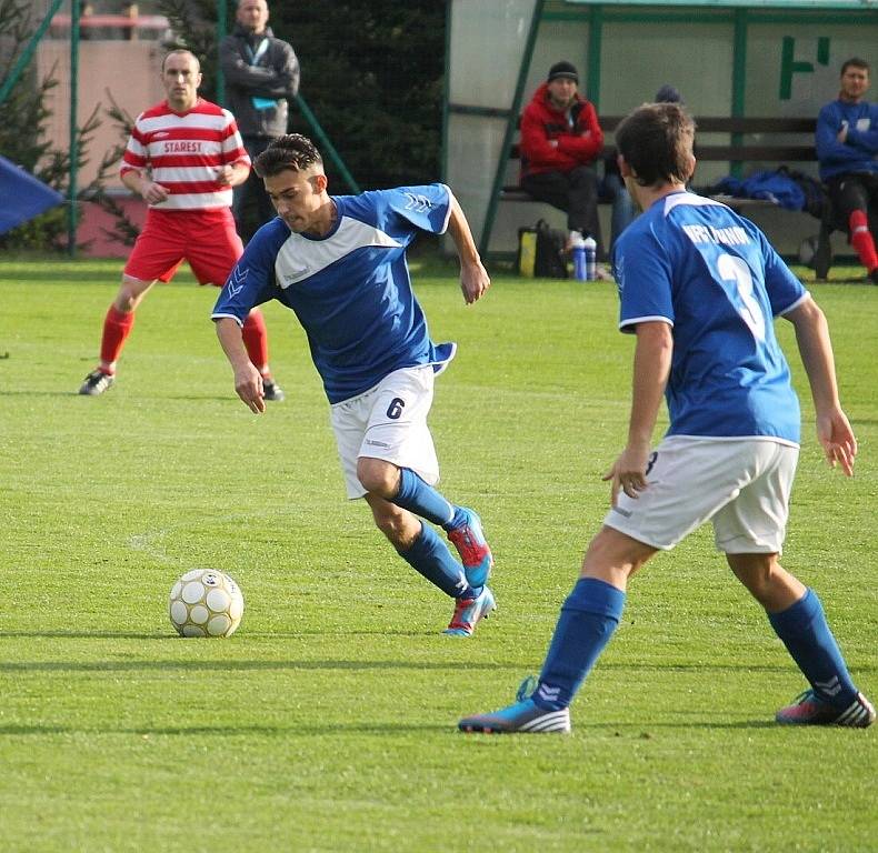 Snímky z utkání NFC Lichnov – Sokol Starý Jičín 2:2 (2:1).