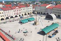 Masarykovo náměstí v Novém Jičíně. Ilustrační foto.