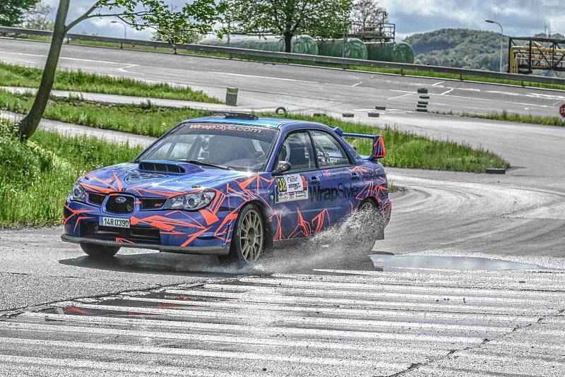 Rally KoprCup se jel v sobotu 22. května na kopřivnickém Tatra polygonu