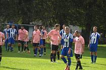 Zápas 6. kola I.B třídy, skupiny D, Skotnice - Stachovice 2:1, který se hrál kvůli podmáčenému terénu v Mošnově.