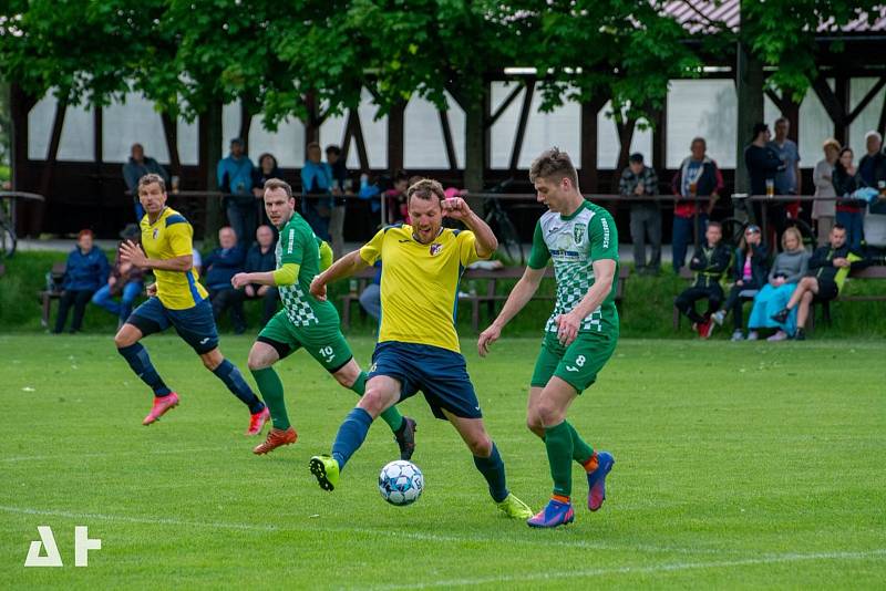 Zápas 23. kola fotbalové I.A třídy, skupiny B, Libhošť - Staré Město 3:1. Foto: FC Libhošť