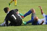 Divizní fotbalisté Nového Jičína inkasovali v posledním zápase sezony vyrovnávací branku v 88. minutě a skončili čtvrtí. FK Nový Jičín – FK Nové Sady1:1.