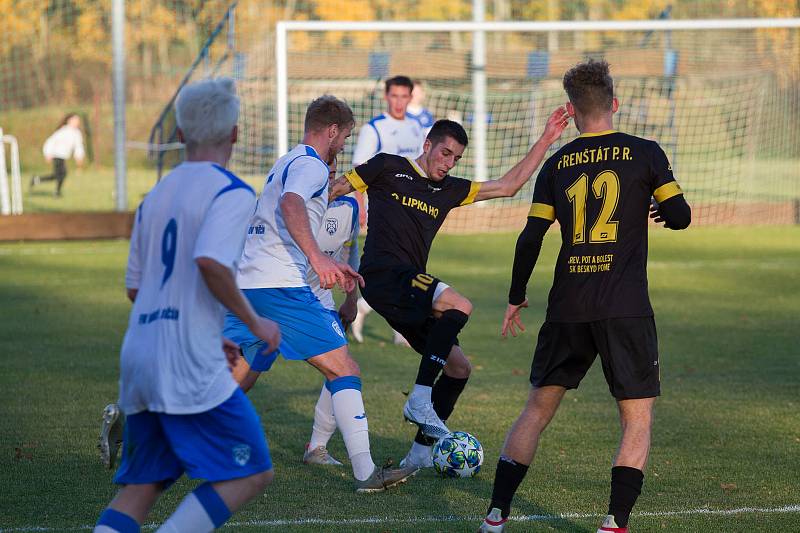 Derby se stalo kořiští Nového Jičína. Vyhrál 3:0 ve Frenštátu