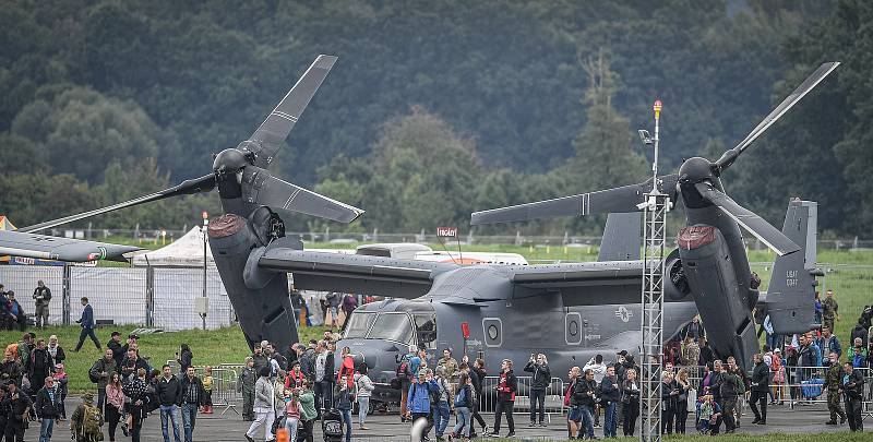 Dny Vzdušných sil Armády ČR, které jsou největší bezpečnostní přehlídkou v Evropě, Mošnov, září 2021. 