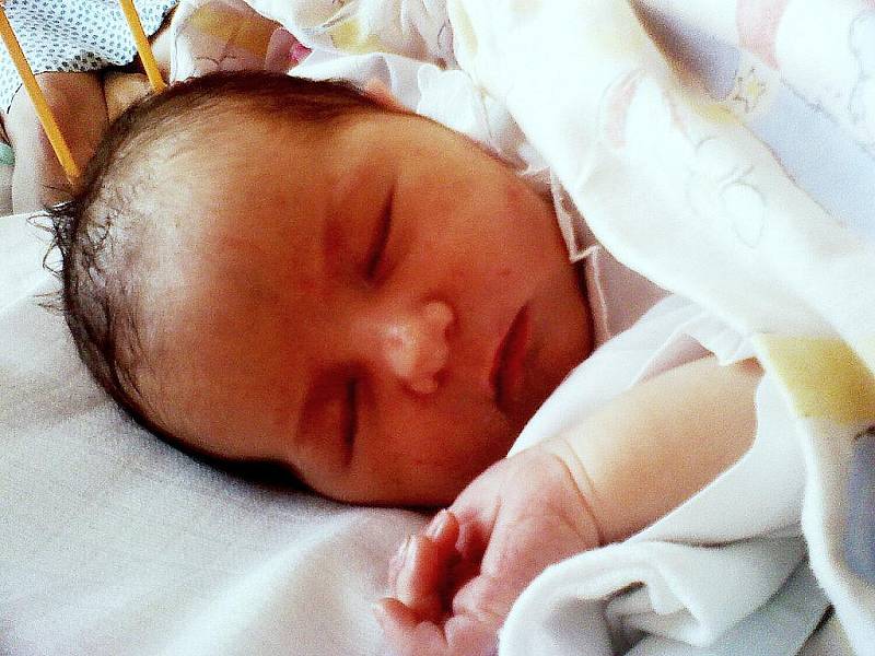 Eliška Ondrejková, nar. 4.3.2010, 52 cm, 3,80 kg, nemocnice Nový Jičín.