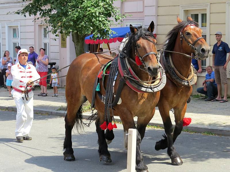 Oderští hasiči oslavili své 150. výročí ukázkou techniky. 