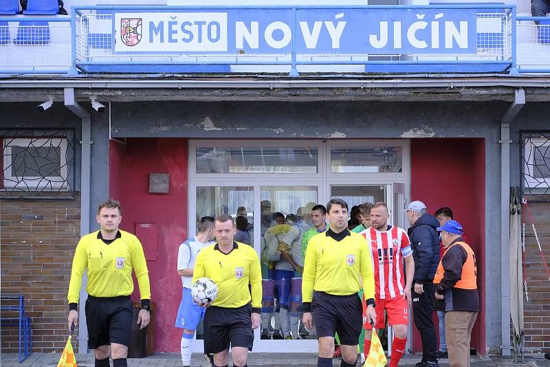 Nový Jičín - MFK Vítkovice 0:2 (18. kolo divize F, 16. 4. 2022).