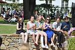 Víkend otevřených zahrad uspořádali v Příboře. V sobotu 8. června i v neděli byl v piaristické zahradě zajímavý program.