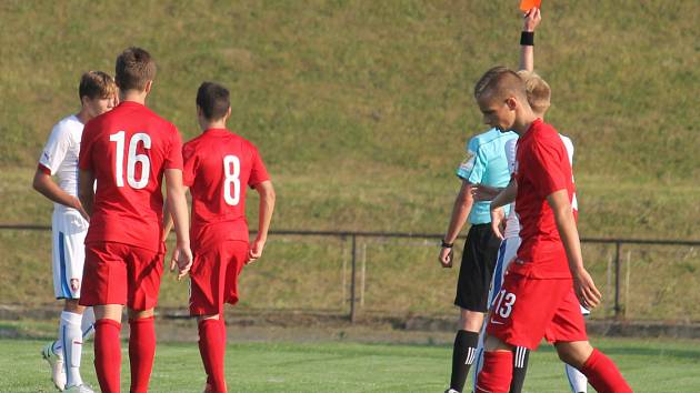 Přípravné mezistátní utkání kategorie U16:  ČR - Polsko 1:1 (0:1)