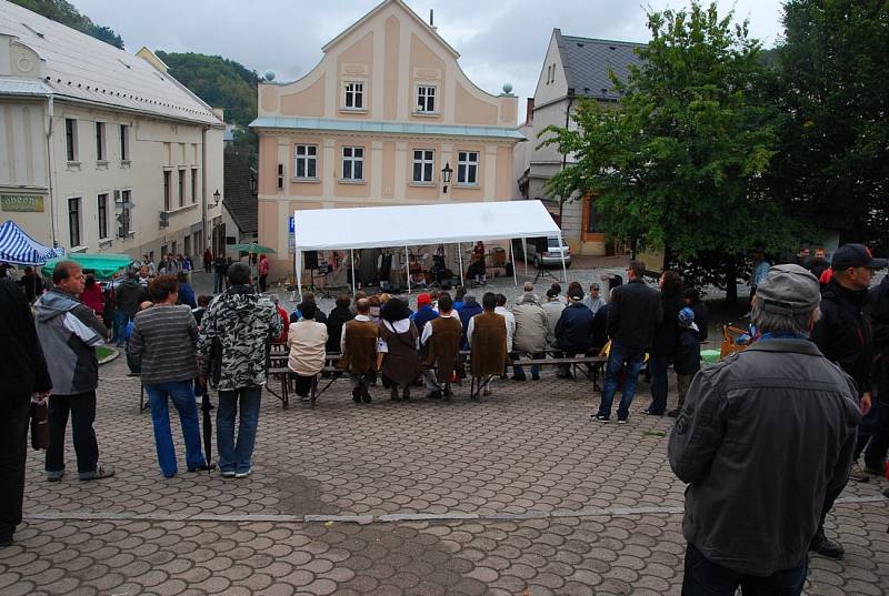 Burčákové slavnosti a XV. Šermířské klání se starodávným jarmarkem ve Štramberku.