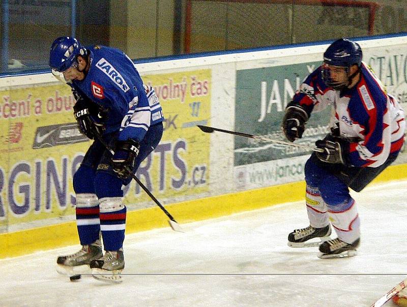 Snímky z utkání HC Nový Jičín B vs. HC Orli Orlová 2:6.