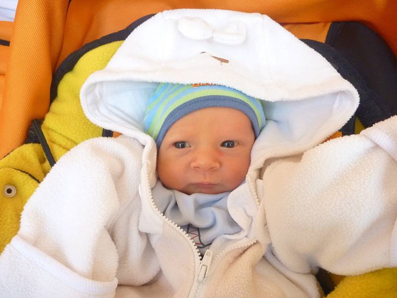 ŠIMON BUDÍN, Odry, nar. 21. 3. 2014, 50 cm, 3,22 kg. Nemocnice Nový Jičín.