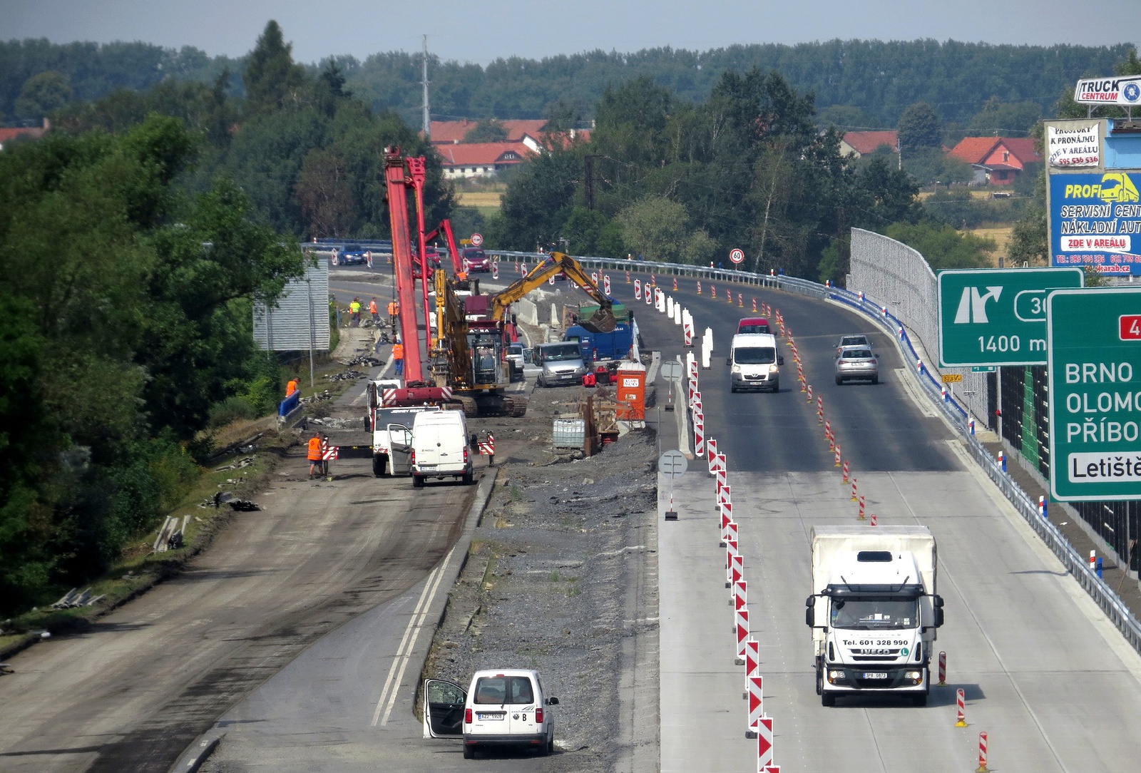OBRAZEM: Stavba dálnice je v polovině - Frýdecko-místecký a třinecký deník