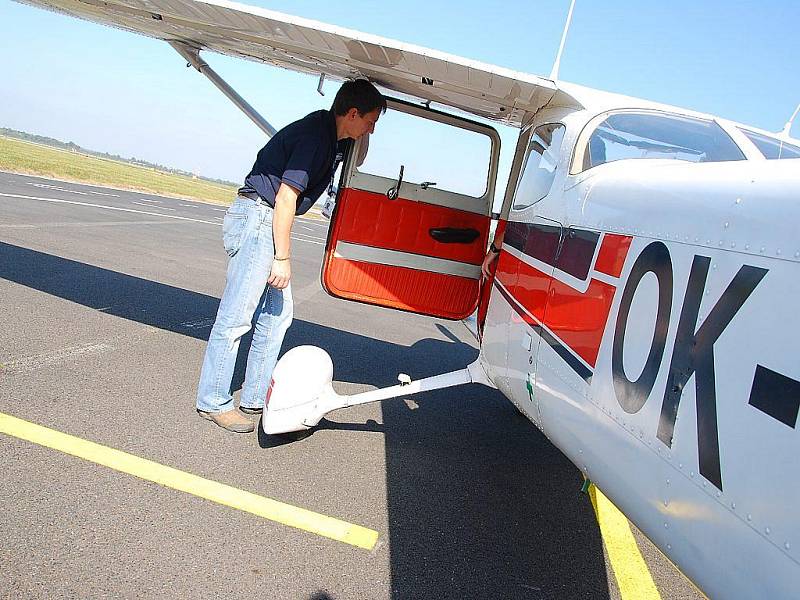 Akce s názvem Pilotem na zkoušku probíhá každý měsíc na Letišti Leoše Janáčka v Mošnově. 