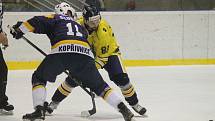 II. hokejová liga, sk. Východ, 7. kolo:  HC Kopřivnice – Draci Šumperk 6:7 (3:4, 3:3, 0:0)