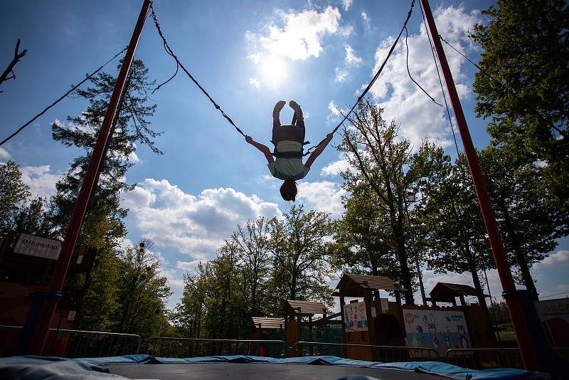 Celoroční volnočasový areál Heipark Tošovice, 16. května 2020 v Tošovicích.