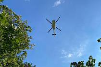 Vrtulník byl na Novojičínsku v akci hned dvakrát.