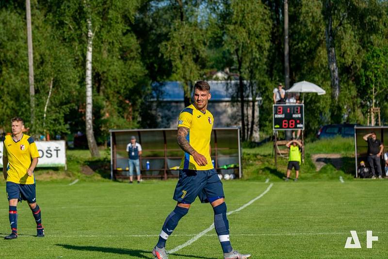 Zápas 25. kola fotbalové I.A třídy, skupiny B, FC Libhošť - SK Stonava 4:1.