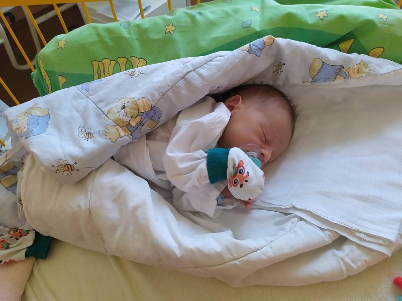 Damián Dobiáš, 23.6.2019, 2880g, 47cm, Nový Jičín, Nemocnice Nový Jičín.