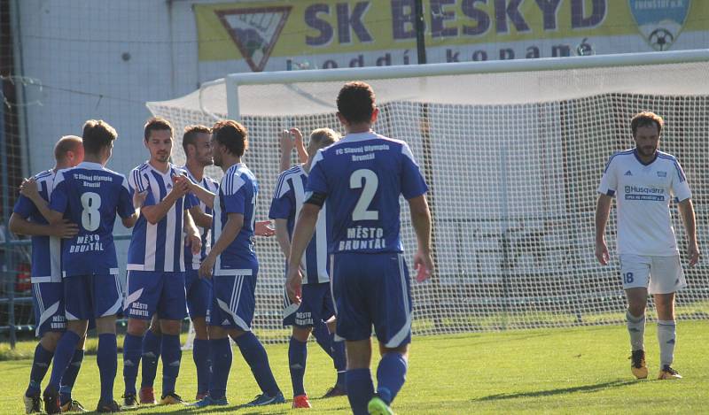 SK BESKYD FRENŠTÁT P. R. – FC SLAVOJ OLYMPIA BRUNTÁL 0:2 (0:1)