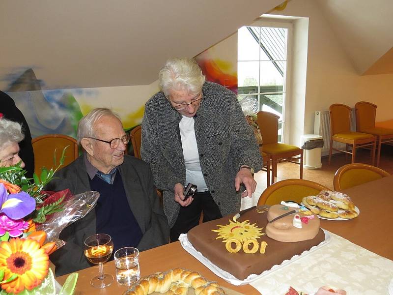 Uživatel Domova Odry, pan Ferdinand Poulíček, slaví v těchto dnech významné životní jubileum. 