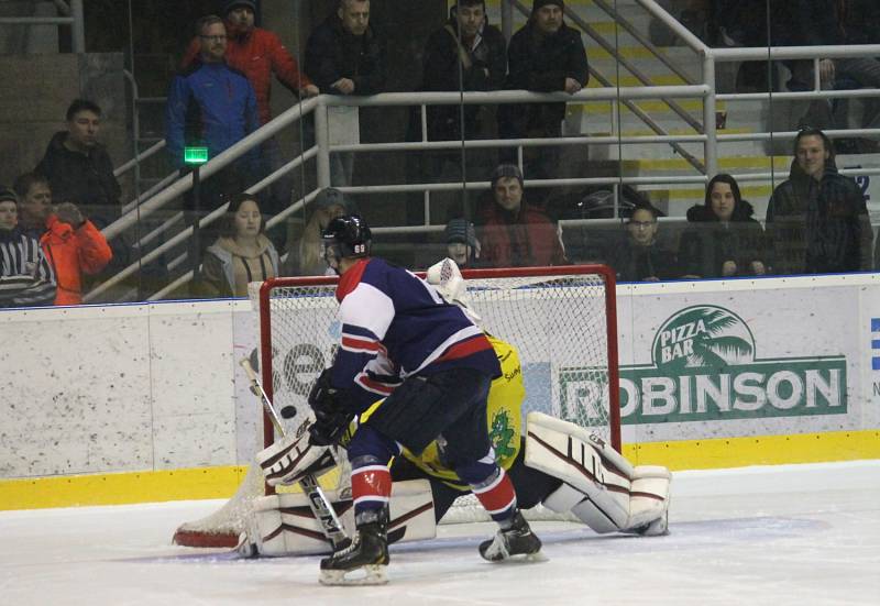 HC Tatra Kopřivnice - Draci Šumperk 3:2 SN (1:0, 1:0, 0:2 – 0:0, 1:0)